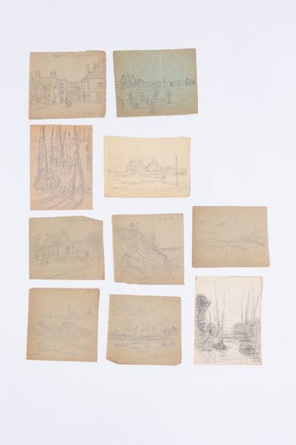 Gabriel Marie BIESSY (1854-1935)
Ensemble de 10 de