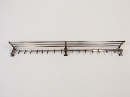 Design degli anni '70 - Grande appendiabiti in met
