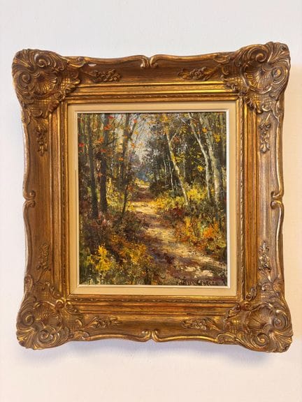 Franz van Genesen (1887-1945) - olio su tela - "bo