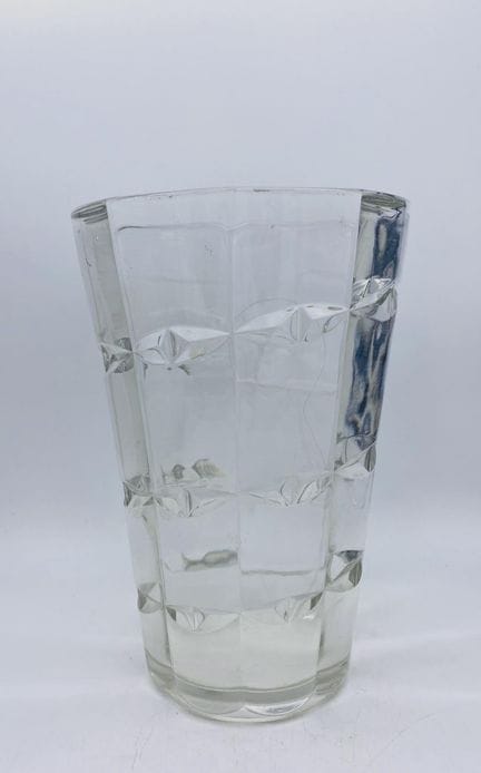 Grande vaso in cristallo di ottima fattura, senza 