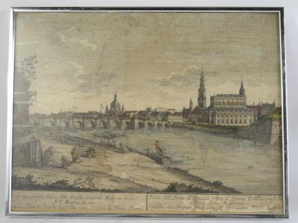 Incisione giovanile di Dresda, XVII secolo, "Prosp