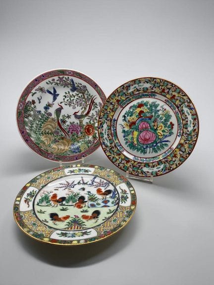 ASIA - Set di piatti Imari - 3 pezzi