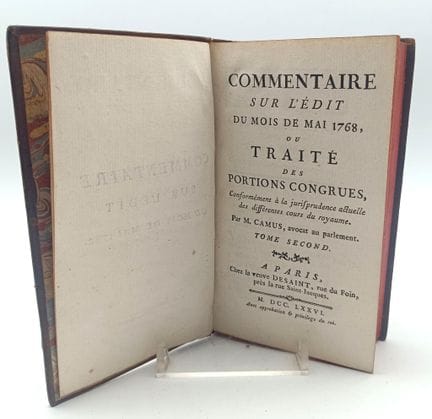 Commentaire sur l'Edit du mois de mai 1768 ou trai