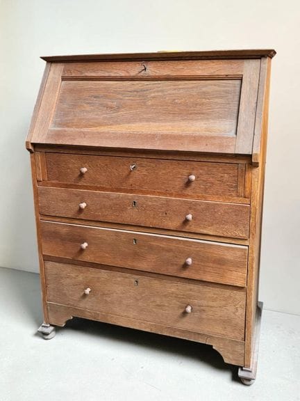 Bureau secrétaire ca. 1950 (manques) - Dimensions 