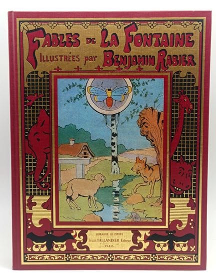 Le favole di La Fontaine. Illustrazioni di RABIER.