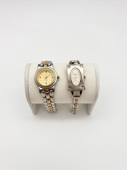 GUCCI - set di due orologi (al quarzo) da donna - 