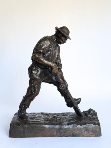 André ABBAL (1876-1953)
Le laboureur
Sculpture en 