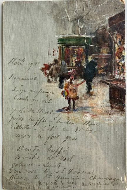 Attribué à Andrée LAPEYRAT (XIX - XXe siècle) 
Men