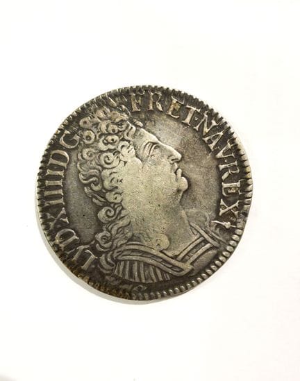 Louis XIV 
Ecu d'argent aux 3 couronnes 
1709 S : 