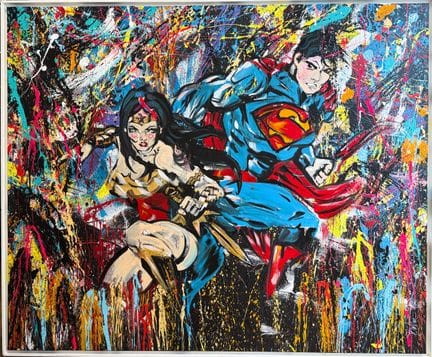 BABOU (1979)
Vigny Vici 
Acrylique sur toile signé