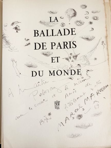 MARCEL MARCEAU
La Ballade de Paris et du Monde
Tex