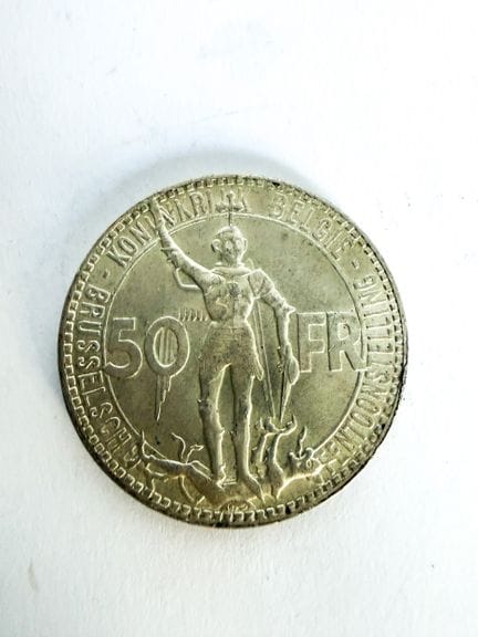 Belgique - Leopold III 
50 Francs en argent, cente