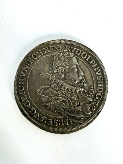 ALSACE - Rodolphe II
Thaler d'argent 1611 ENSISHEI