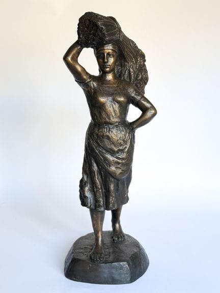 André ABBAL (1876-1953)
Le porteuse de gerbe
Sculp