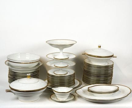 Robert HAVILAND & LE TANNEUR - Limoges 
Service en