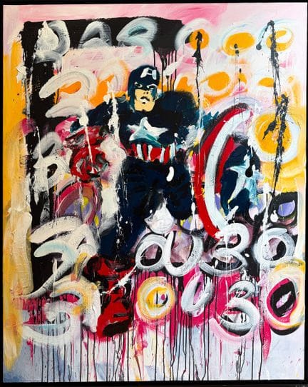 BABOU (1979)
Weissach 918 
Acrylique sur toile sig