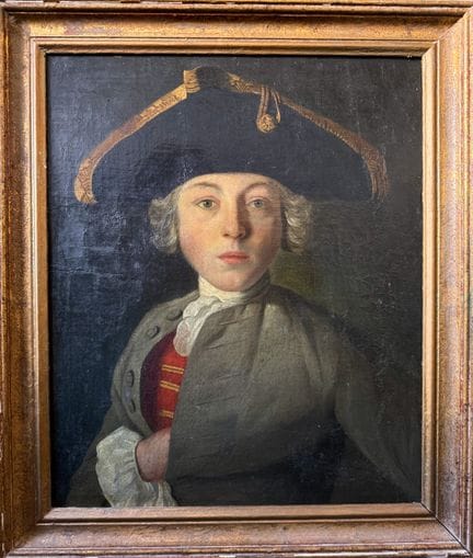 Ecole NAPOLITAINE vers 1730
Portrait d'un jeune ga