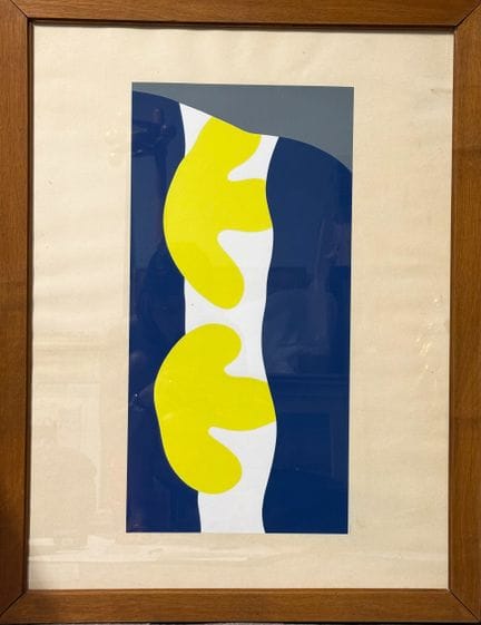 Hans ARP (1886-1966) 
Aubette 
Lithographie en cou