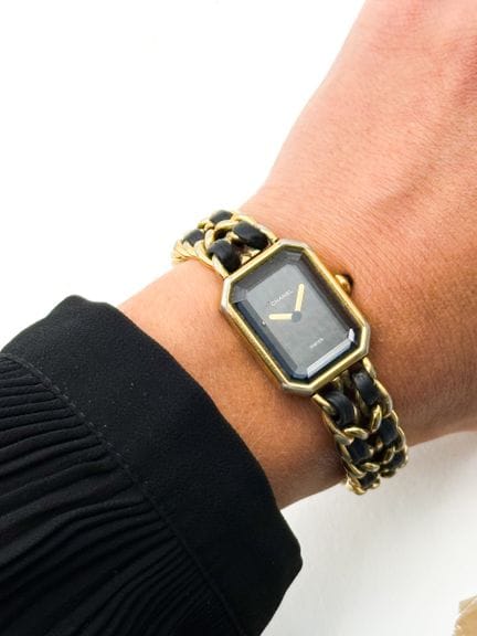CHANEL
Première
Montre bracelet de forme octogonal