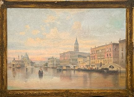 Karl KAUFMANN (1843-1905)
Venise, le Grand Canal a