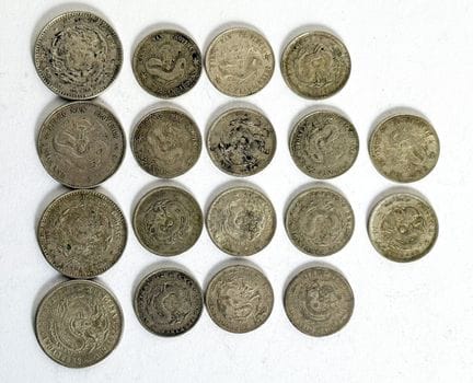 CHINE - Hu-Peh, Kiang-Nan, Kwang-Tung 
Lot de 18 p