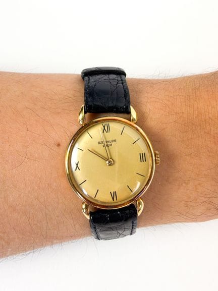 PATEK PHILIPPE 
Montre bracelet de forme ronde 
Ve