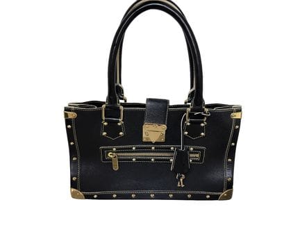 Louis Vuitton Suhali Le Fabuleux, Black/Gold, Leat