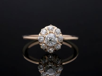 Ring 0,60 ct. Diamonds 585 Rose gold 14 kt.
Produc