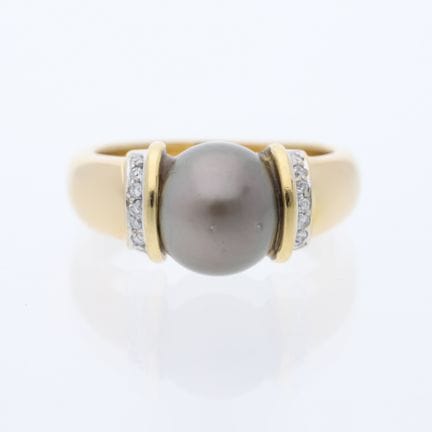 Anello 0,10 ct. Diamanti 750 Oro giallo 18 ct.
Des