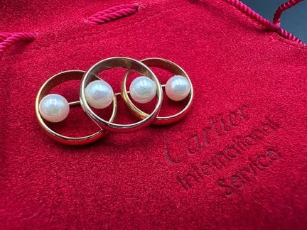 Cartier Brooch 750 White gold 18 kt.
Product Descr
