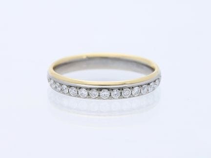Anello 1,00 ct. Diamanti 600, oro giallo 14 kt., 5