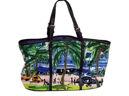 Louis Vuitton Cabas Promenade, Multicolor/Brown, C