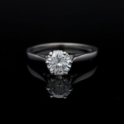 Ring 0,65 ct. Diamond 585 White gold 14 kt.
Produc