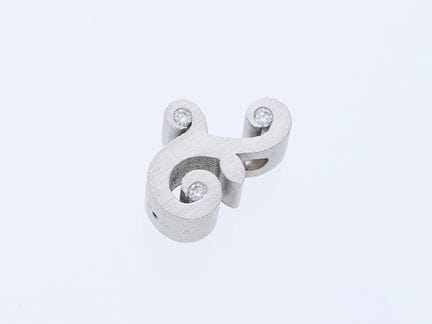 Schmuckwerk Ciondolo Diamonds in oro bianco 750 da