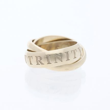 Anello Cartier Trinity Amouret in oro bianco 750 d
