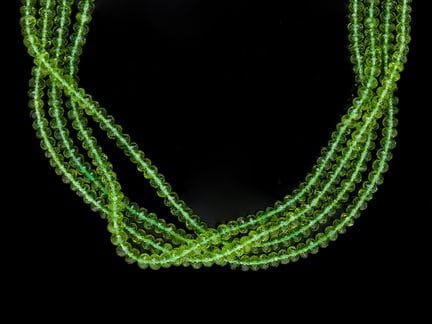 Collier 350,00 ct. Peridot 750 White gold 18 kt.
P