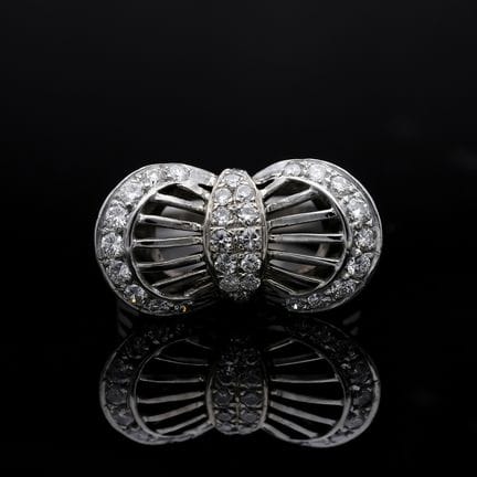Ring 0,50 ct. Diamonds 585 White gold 14 kt.
Produ