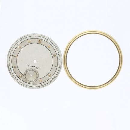 Quadrante dell'orologio Cartier
Descrizione del pr