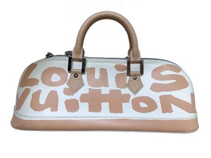 Louis Vuitton Alma Limited Edition, cream/apricot,
