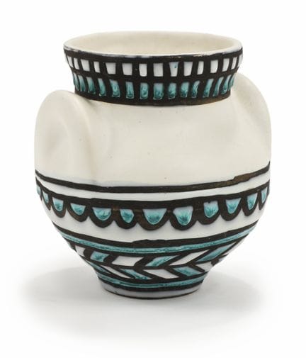Roger CAPRON (1922–2006)
Vase with “ears” in polyc