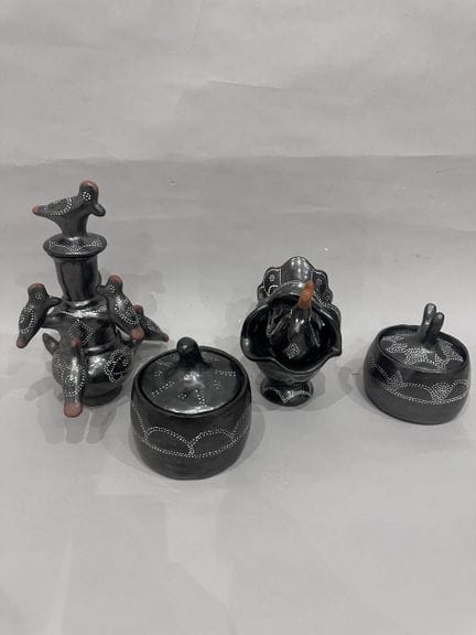Four pieces of pottery from Nosy Komba (Madagascar