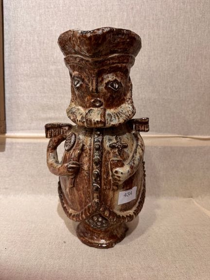 Work from the 1960s
Anthropomorphic glazed ceramic