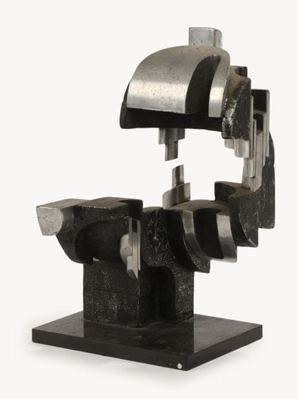 蒂博·韦斯（Thibaud WEISZ，1910-2005）
抽象构图
铝合金铸造雕塑
唯一一件
高