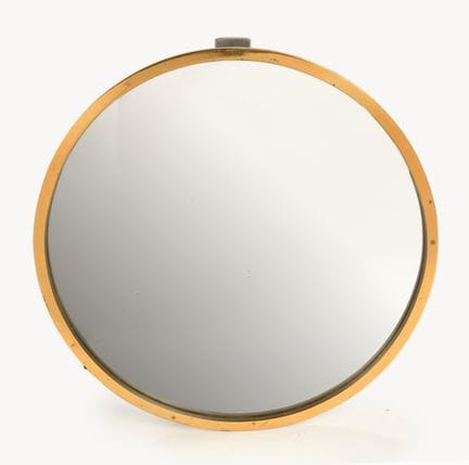 French Artwork, 1950
Mirror with a brass frame enc