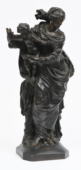 安托万·科伊塞沃克斯（Antoine COYSEVOX，1640-1720），据
《圣母与圣婴》（又