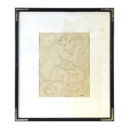 Leon Gischia, 30x23 cm. "Untitled," pencil on pape