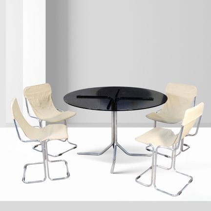 Antonio Ari Colombo, produit par Arflex : table : 
