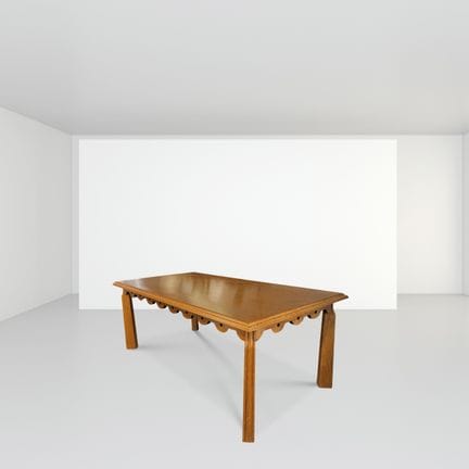 Paolo Buffa, table à manger en bois aux dimensions