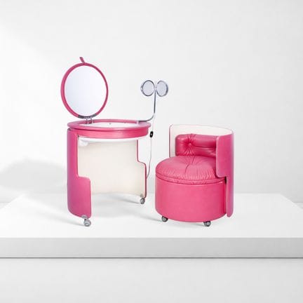 Luigi Massoni, produced by Poltrona Frau, 78x70x70