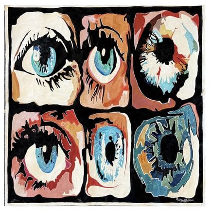Carlo Alberto Perillo, 100x100 cm, "Ocular Introsp